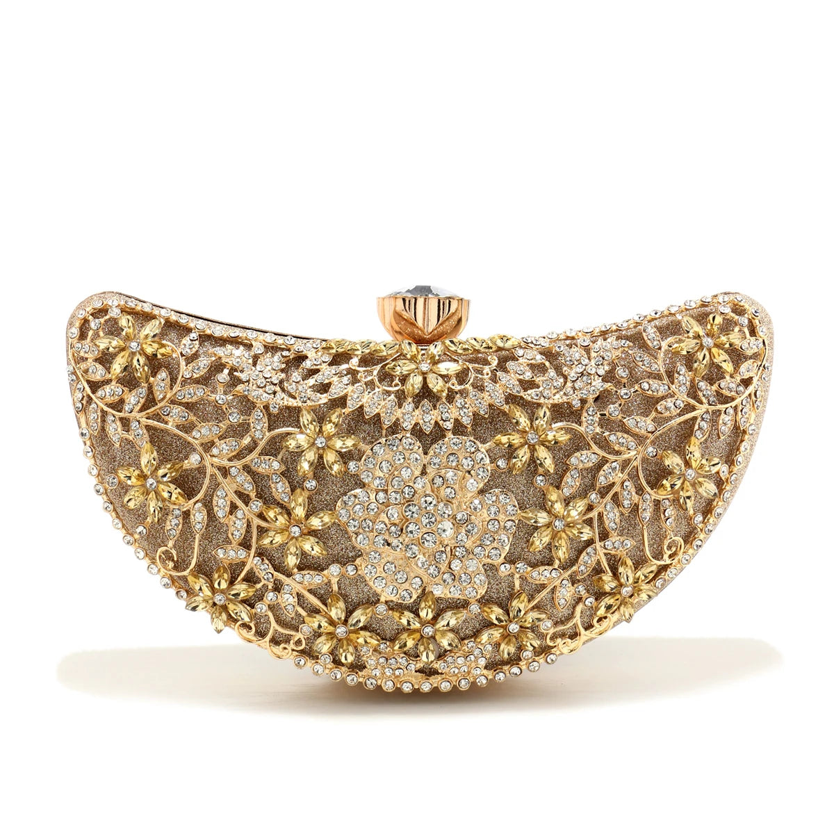 DALIA - Emerald Royal Embellished Clutch