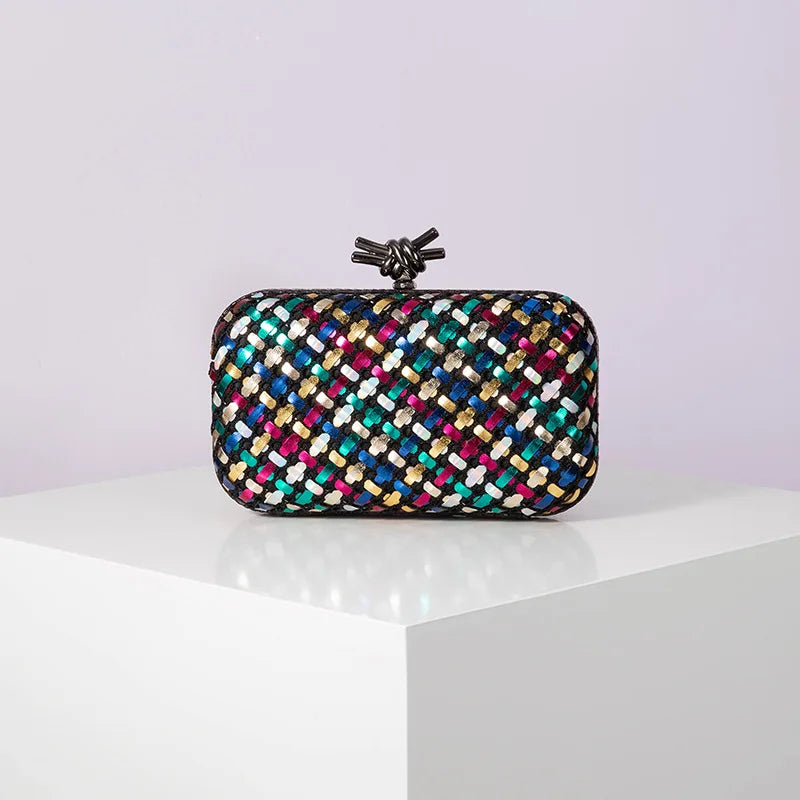 DALIA - Woven Evening Clutch