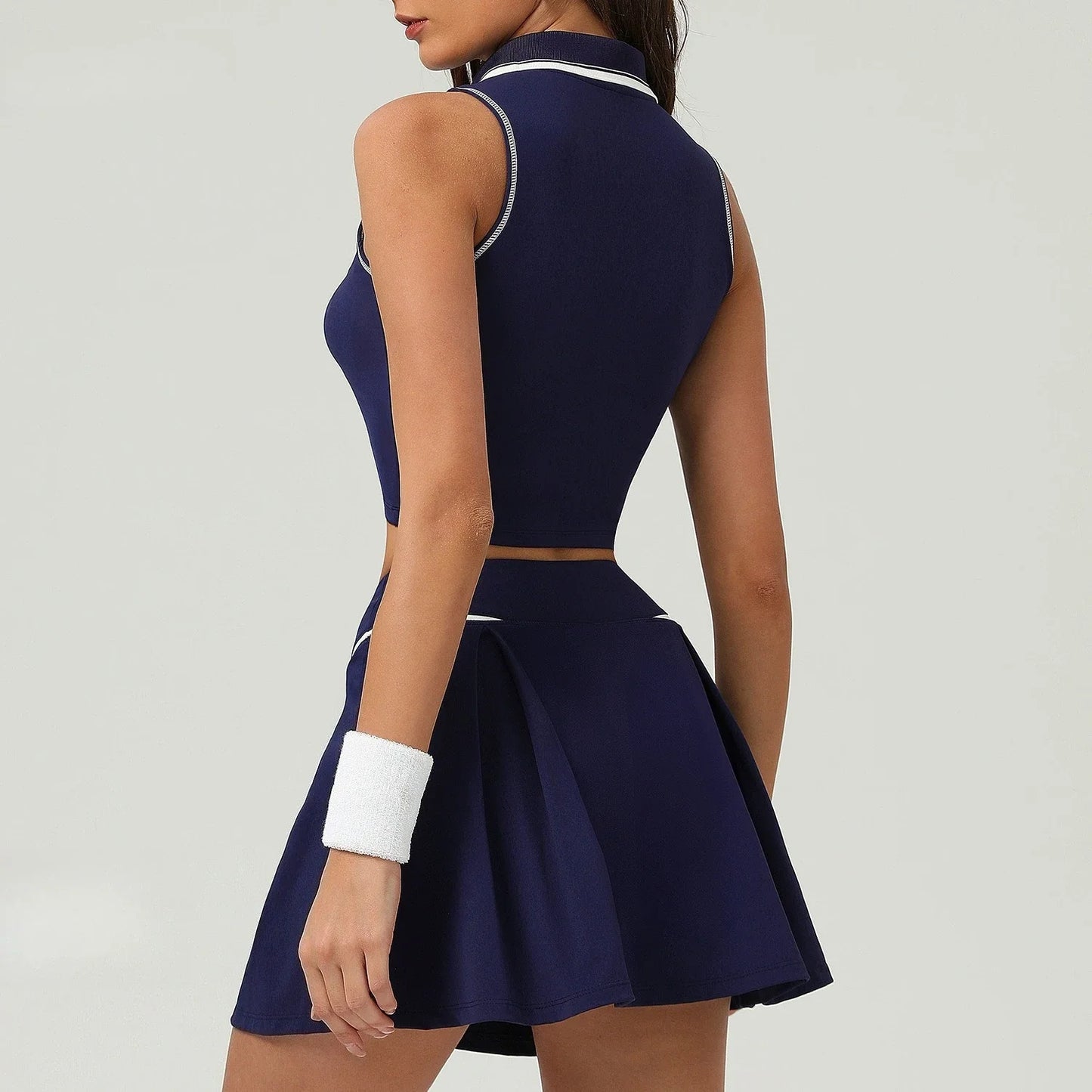 DALIA - Polo Top & Skirt Set