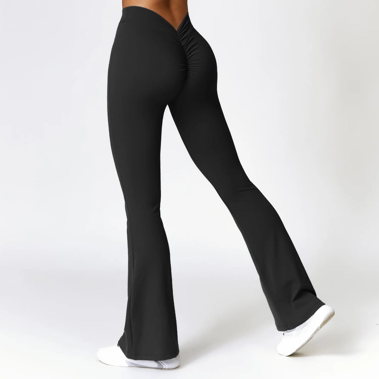 DALIA - Peach Lift Flare Pants