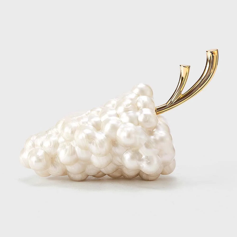 DALIA - Crystal Grape Evening Clutch