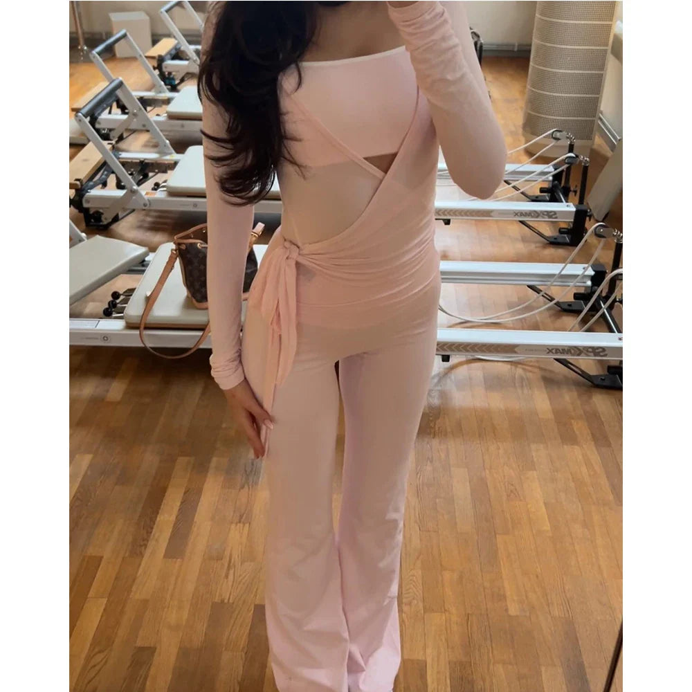 DALIA - Soft Wrap Pilates Lounge Set