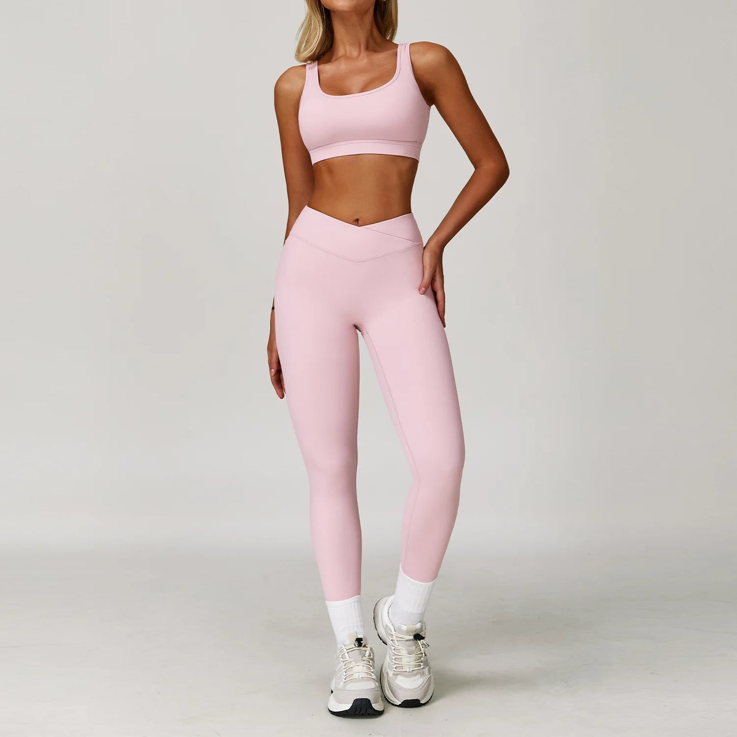 DALIA - Legging en top met hoge taille