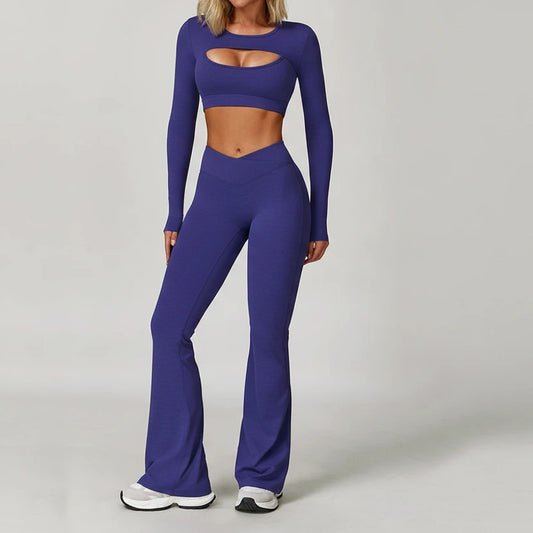 DALIA - Set met lange mouwen en uitgesneden details