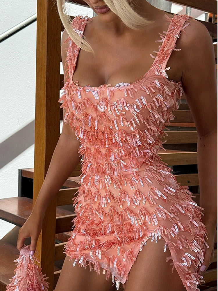 DALIA - Vegas Dress - Orange