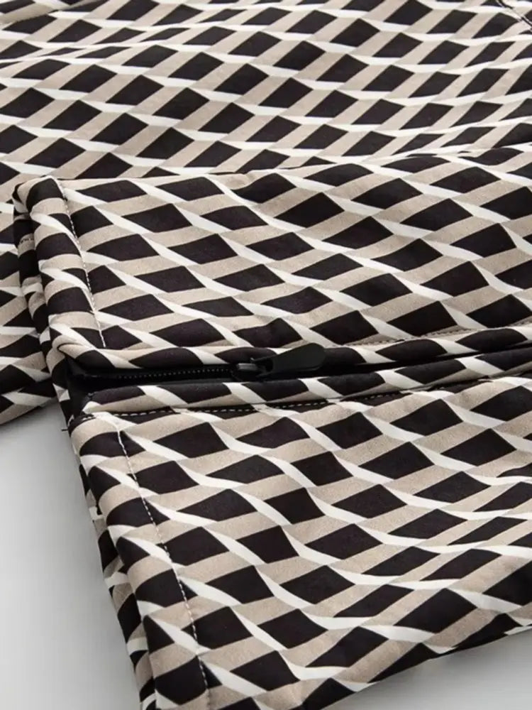 DALIA - Elegant Windproof Skiing Pants Lattice