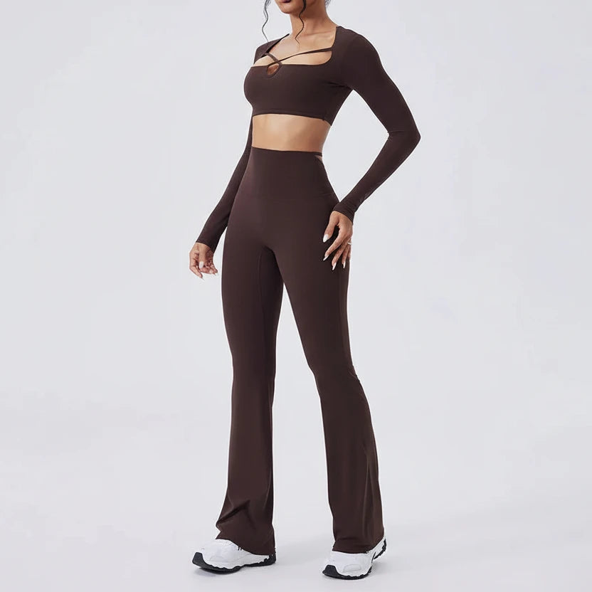 DALIA - Cut Out Top & Pants Set