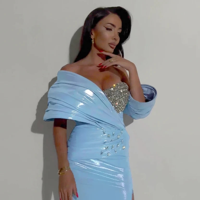 DALIA - Dubai Bandage Off Shoulder Dress