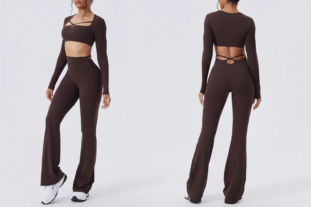 DALIA - Cut Out Top & Pants Set