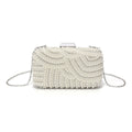 DALIA - Pearl Embellished Evening Clutch