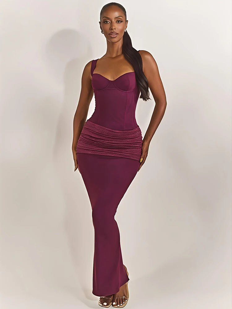 DALIA - Valentine Bodycon Dress - Red