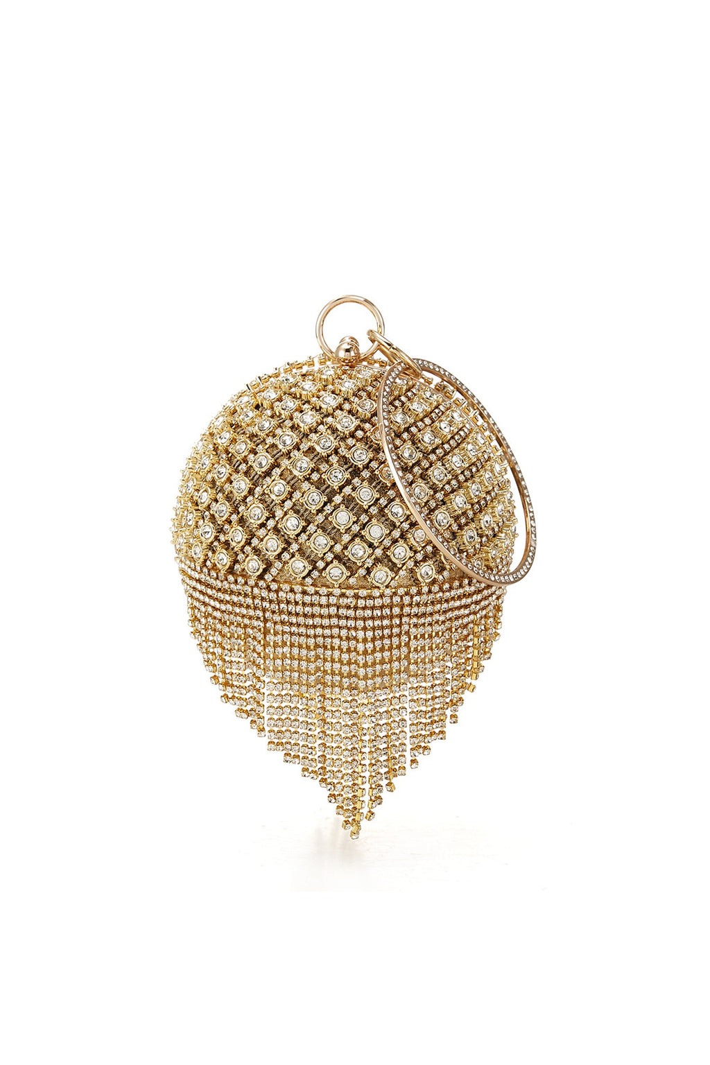 DALIA - Gold Round Ball Bag