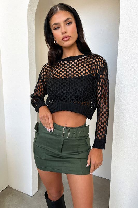 DALIA - Festival Knit - Black