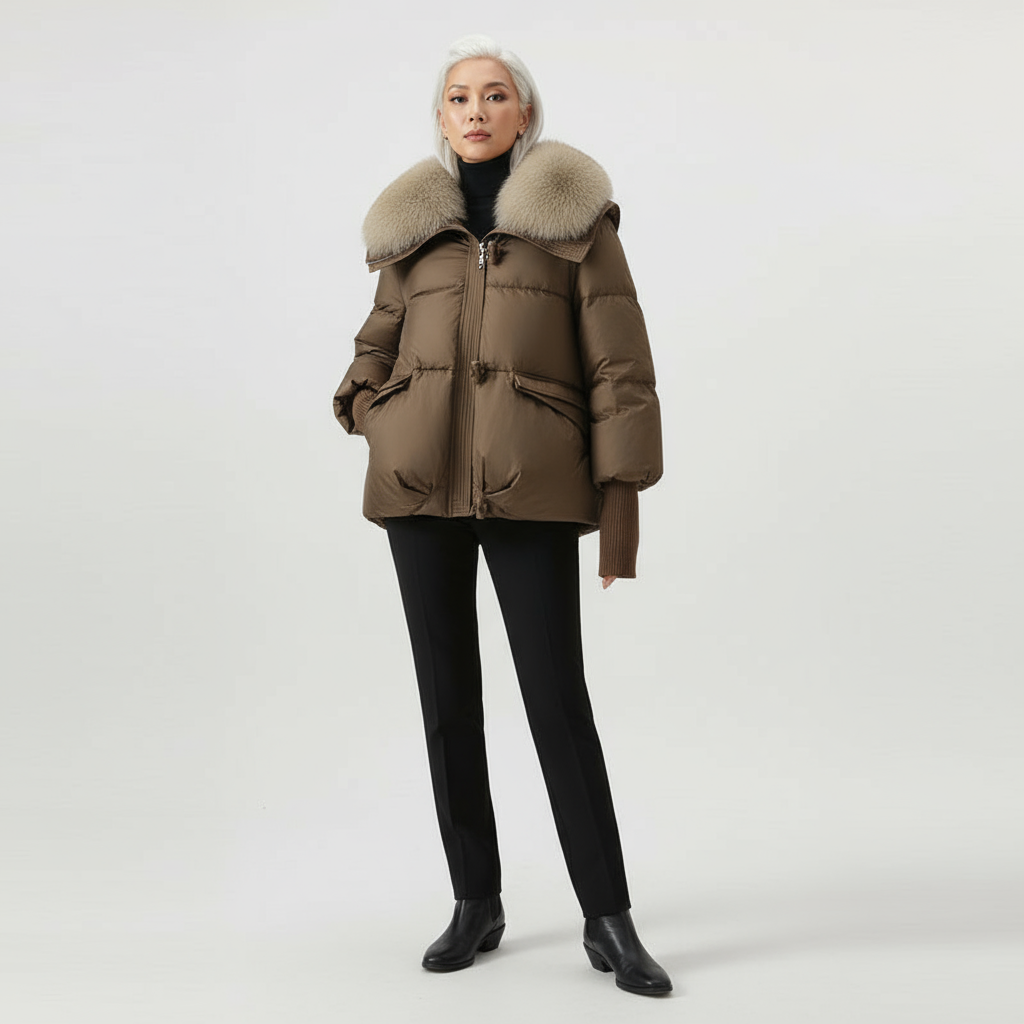 DALIA PUFFERJACKET – Lichtgewicht warmte – Luxe uitstraling