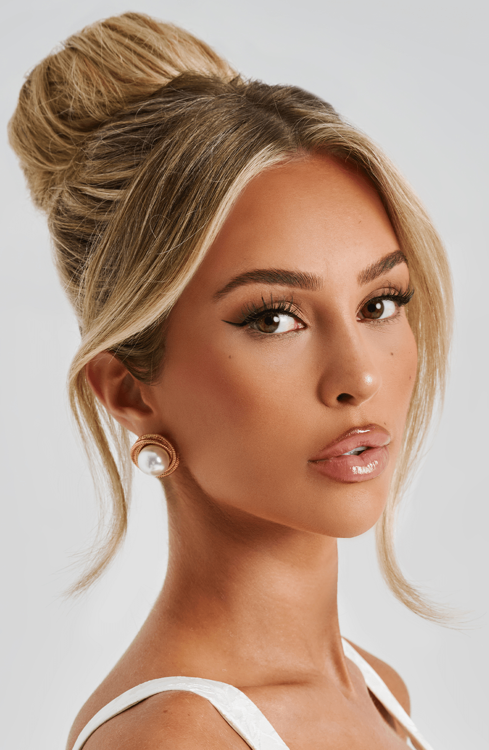 DALIA - Gold Davina Earrings