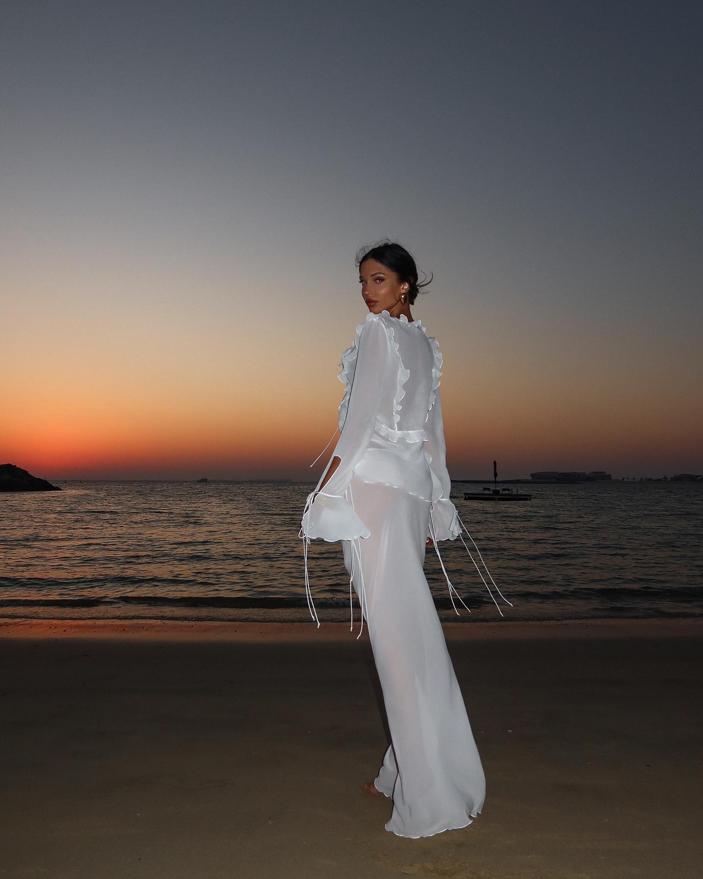DALIA - Beach Two-Piece Set - White