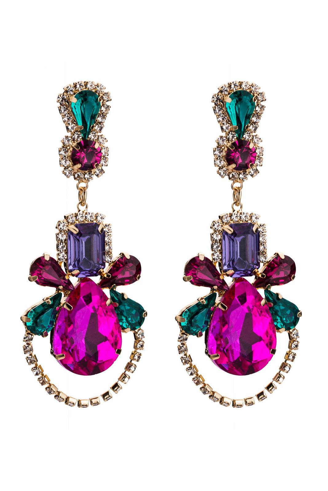 DALIA - Gem Drop Earrings