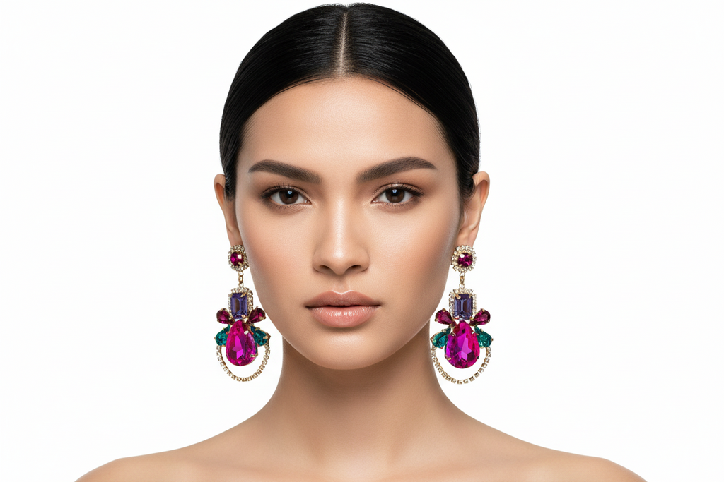 DALIA - Gem Drop Earrings