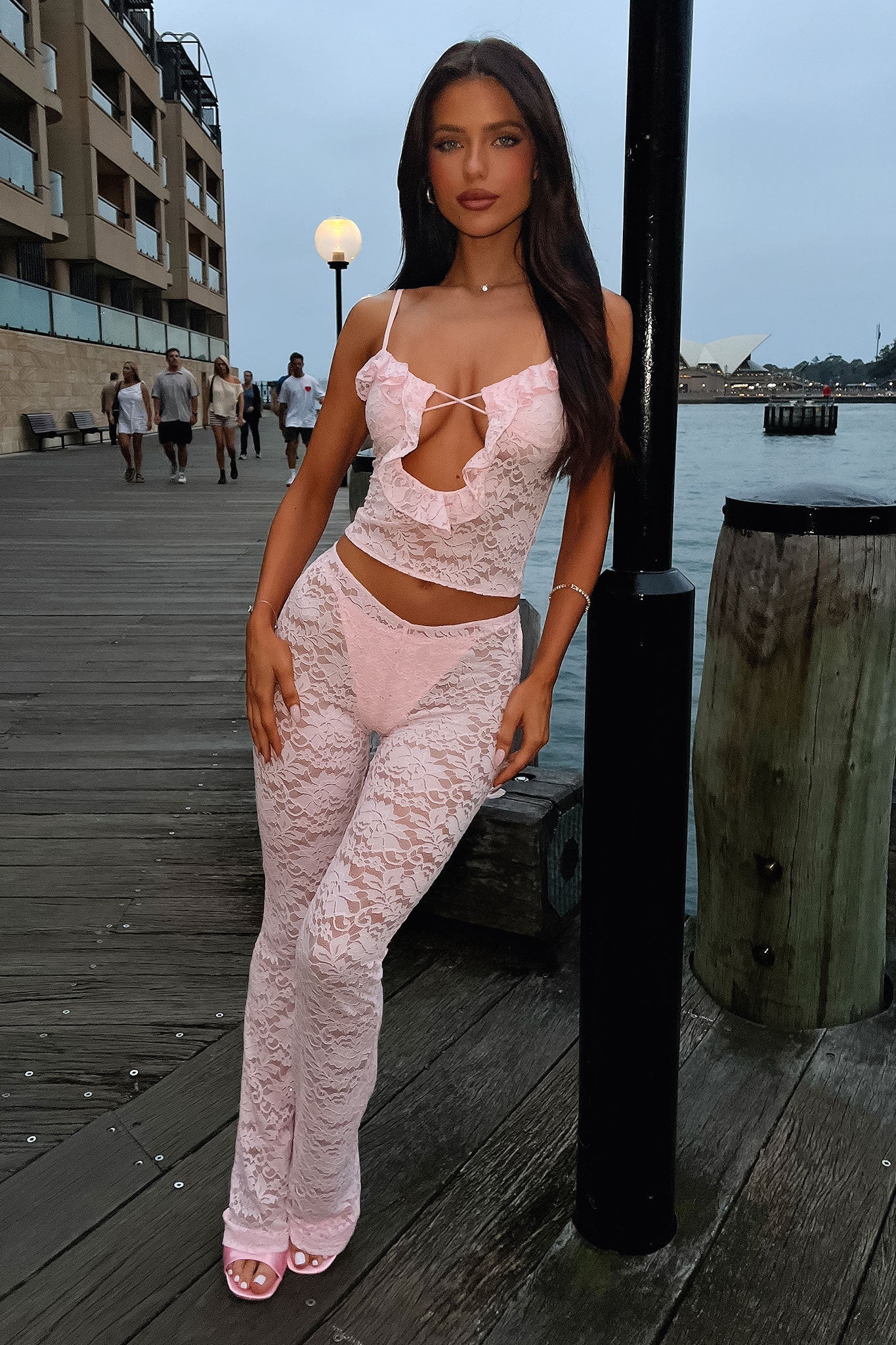 DALIA - Jada Pants - Baby Pink