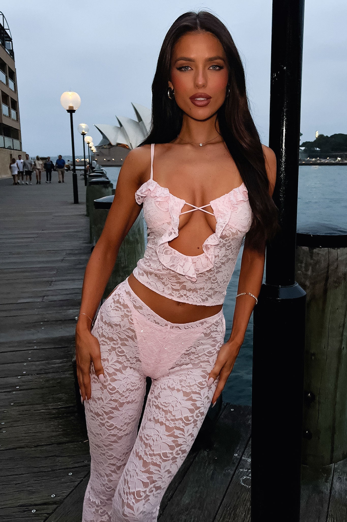 DALIA - Jada Pants - Baby Pink