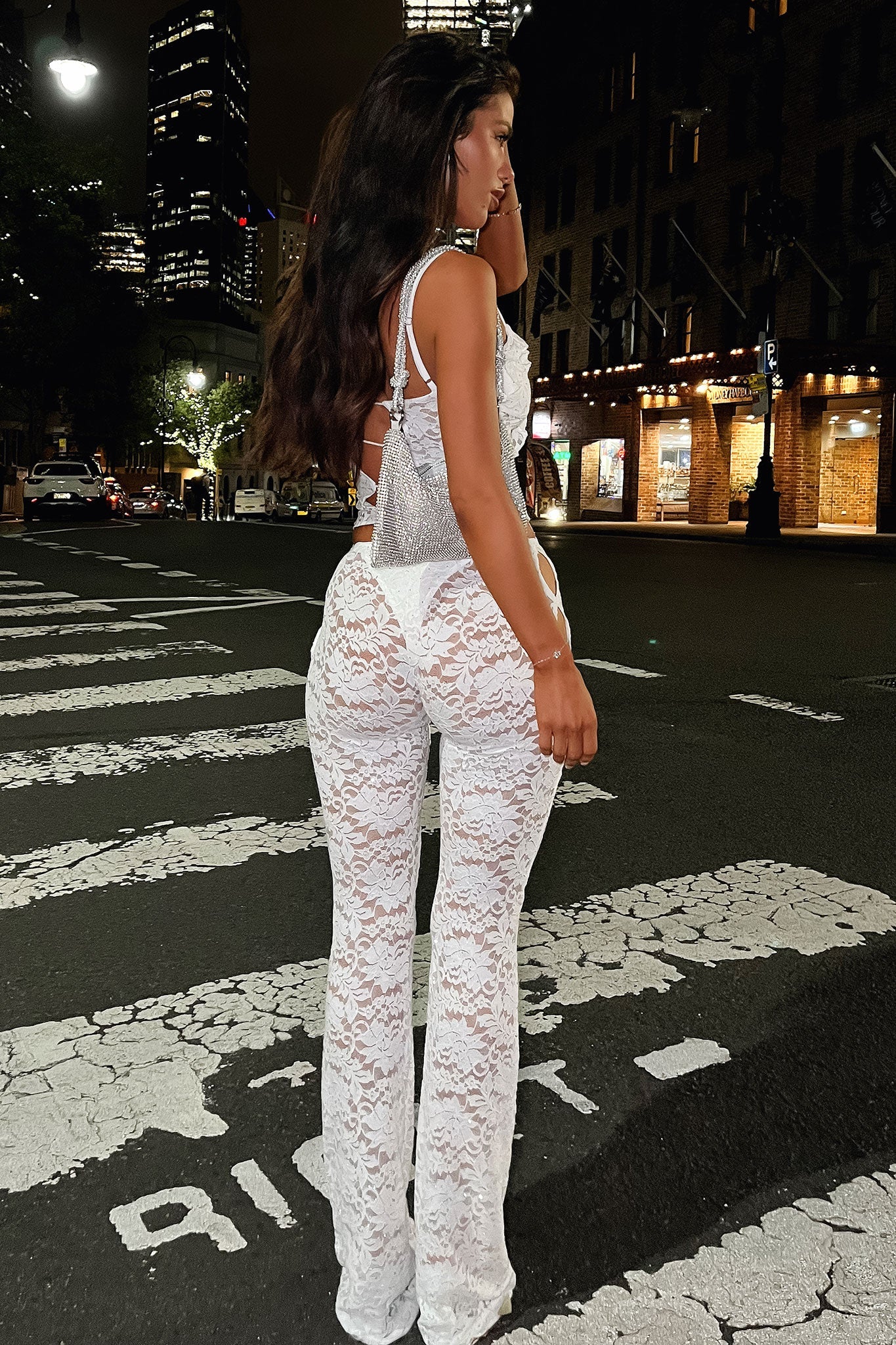 DALIA - Jada Top - White