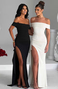 DALIA - High Split Maxi Dress - White