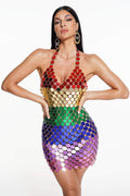 DALIA - Mirror Mini Dress