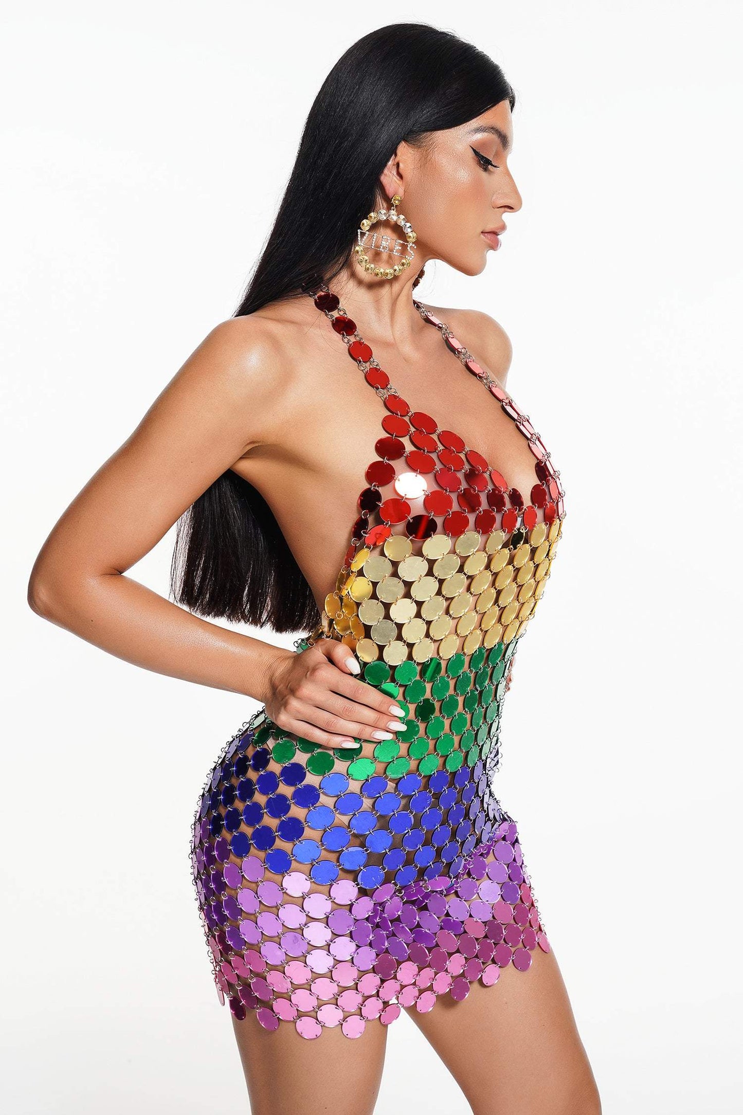 DALIA - Mirror Mini Dress