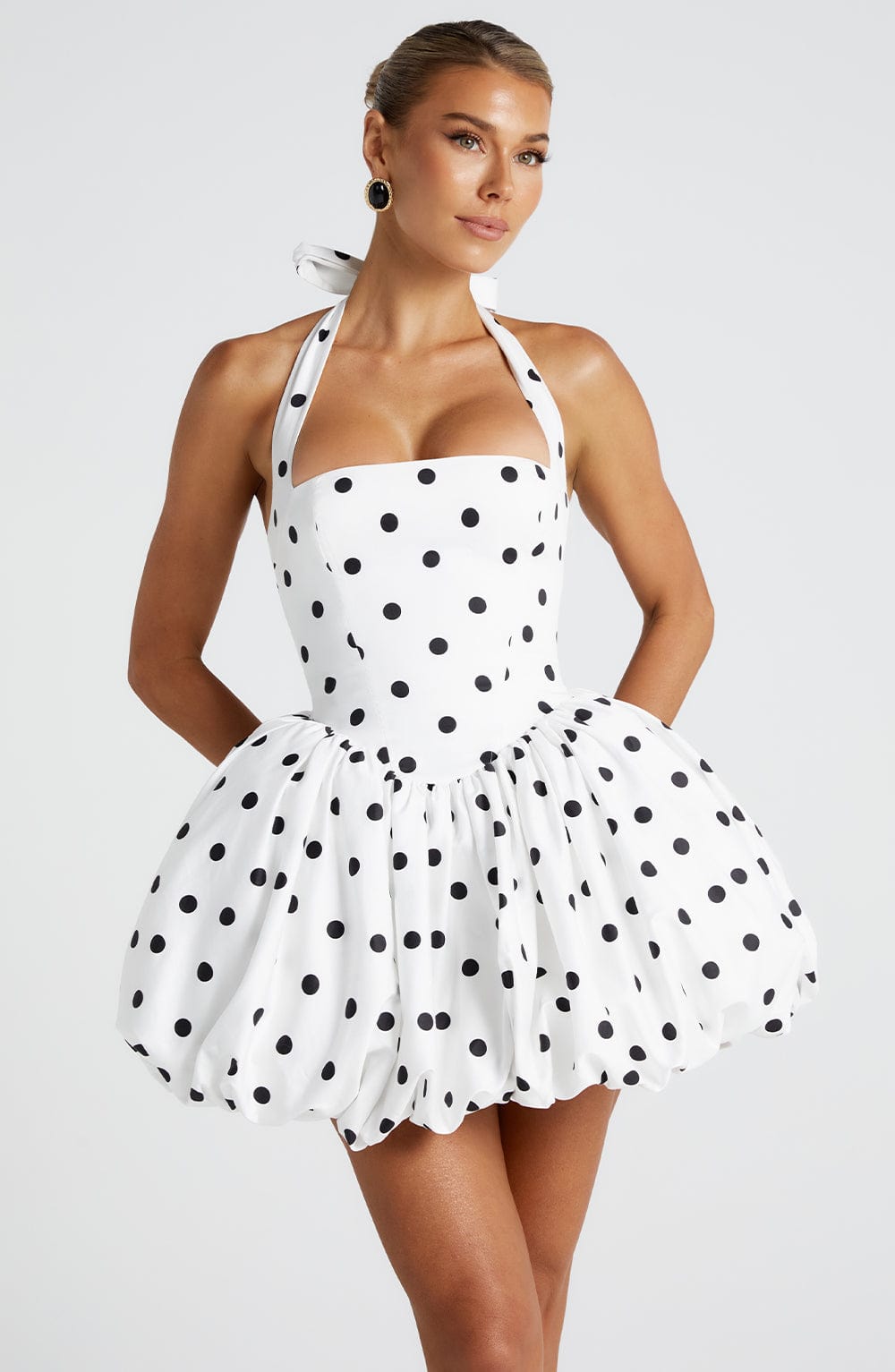 DALIA - Polka Mini Dress