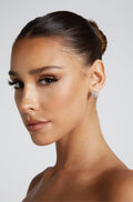 DALIA - Diamond Earrings - Silver