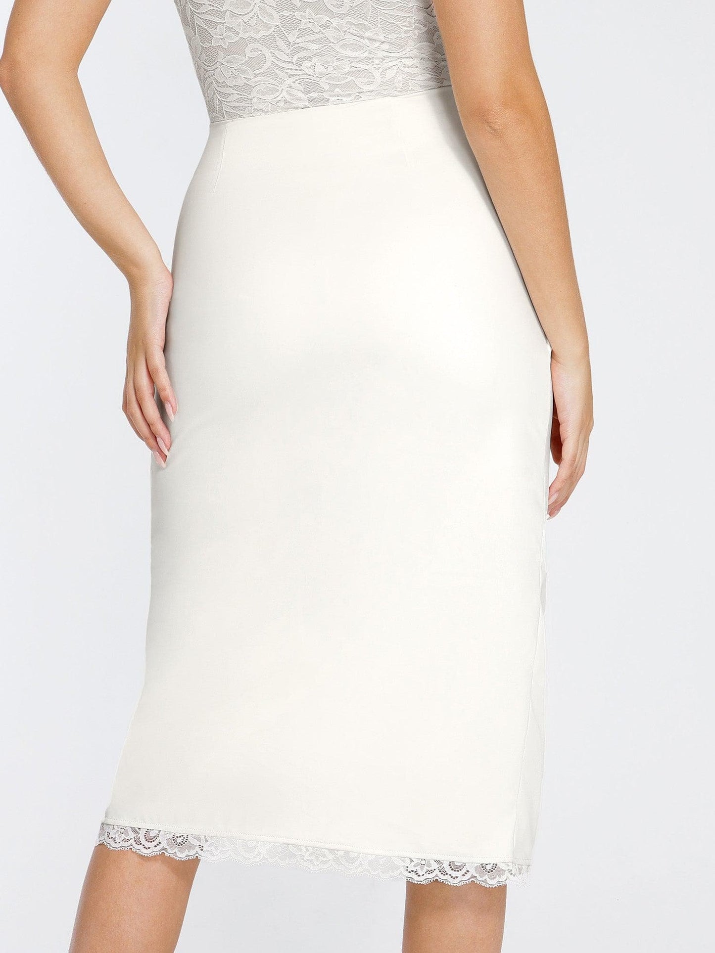 DALIA - Shapewear Lace Corset Bra or Slimming Midi Wrap Skirt