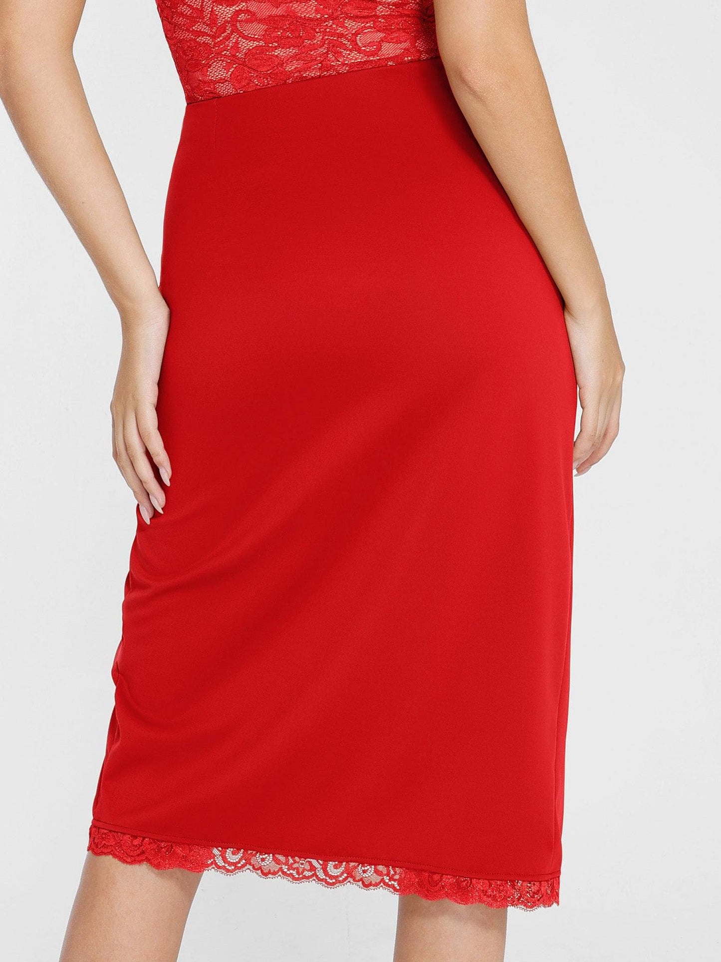 DALIA - Shapewear Lace Corset Bra or Slimming Midi Wrap Skirt