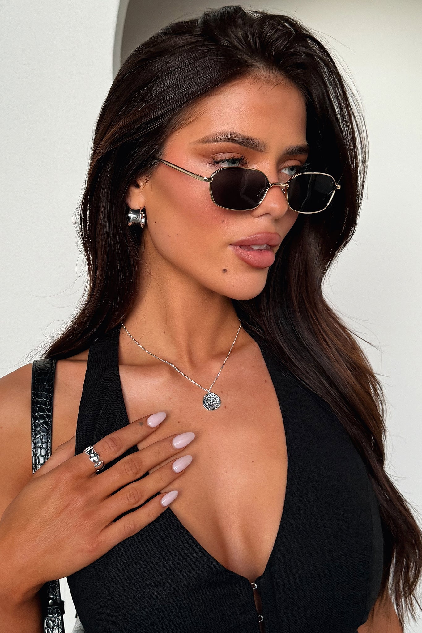 DALIA - Rhys Sunglasses - Gold/Black