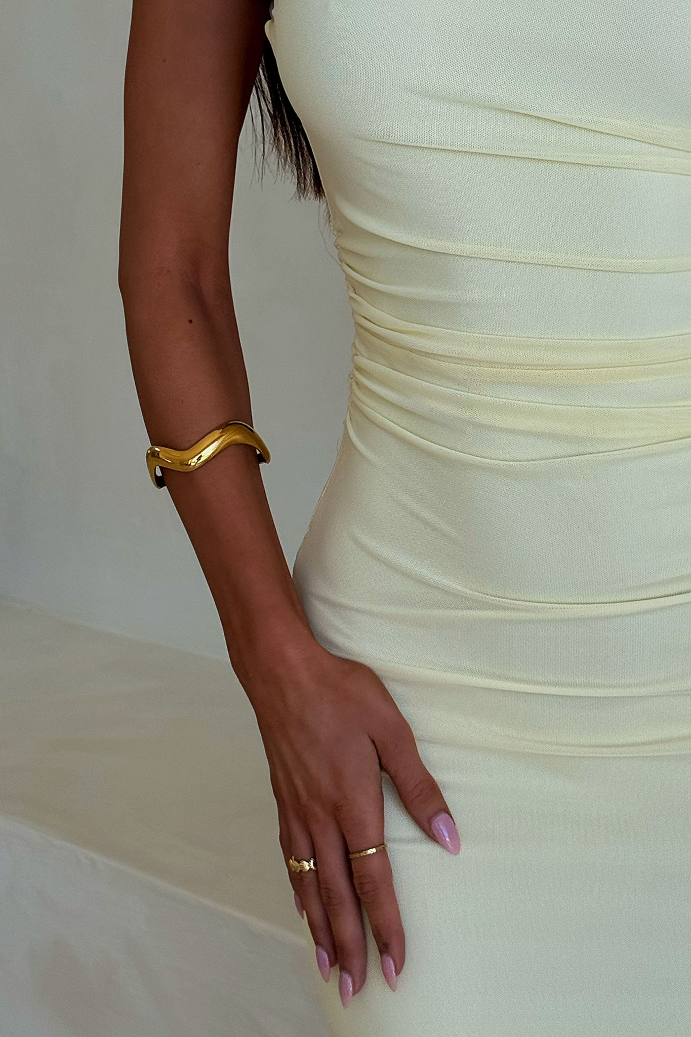 Rieti Cuff Bracelet - Gold