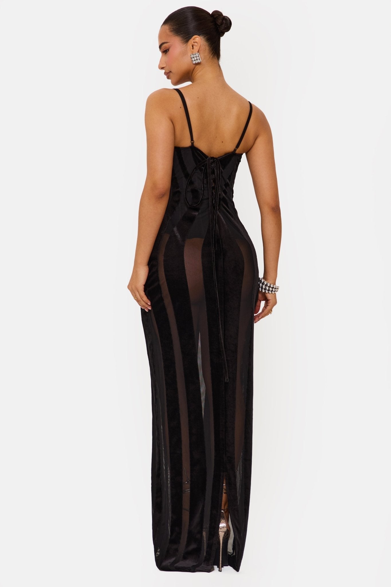DALIA - Scandal Maxi Dress - Black