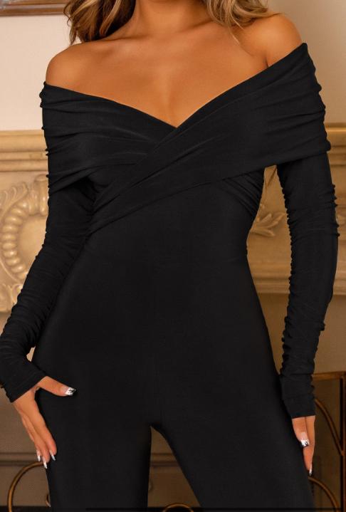 DALIA - Elegant Night Charm Confident Jumpsuit