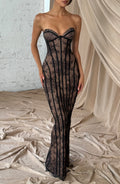 DALIA - Valentine Maxi Dress - Black