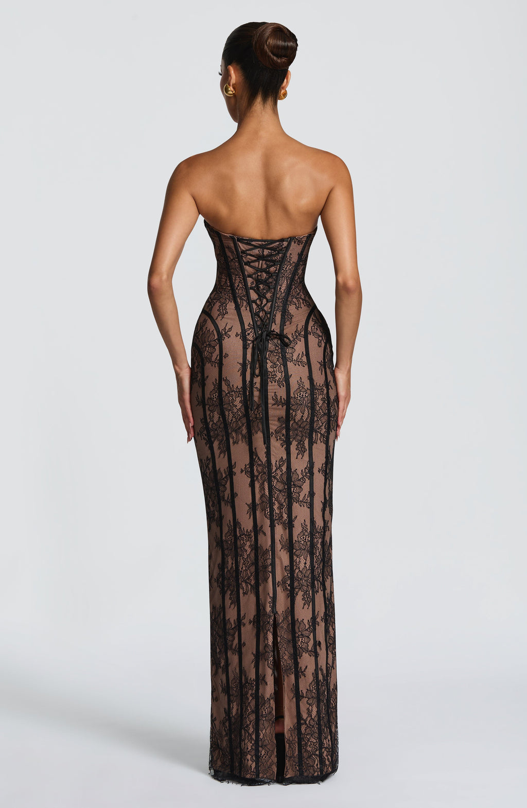 DALIA - Valentine Maxi Dress - Black