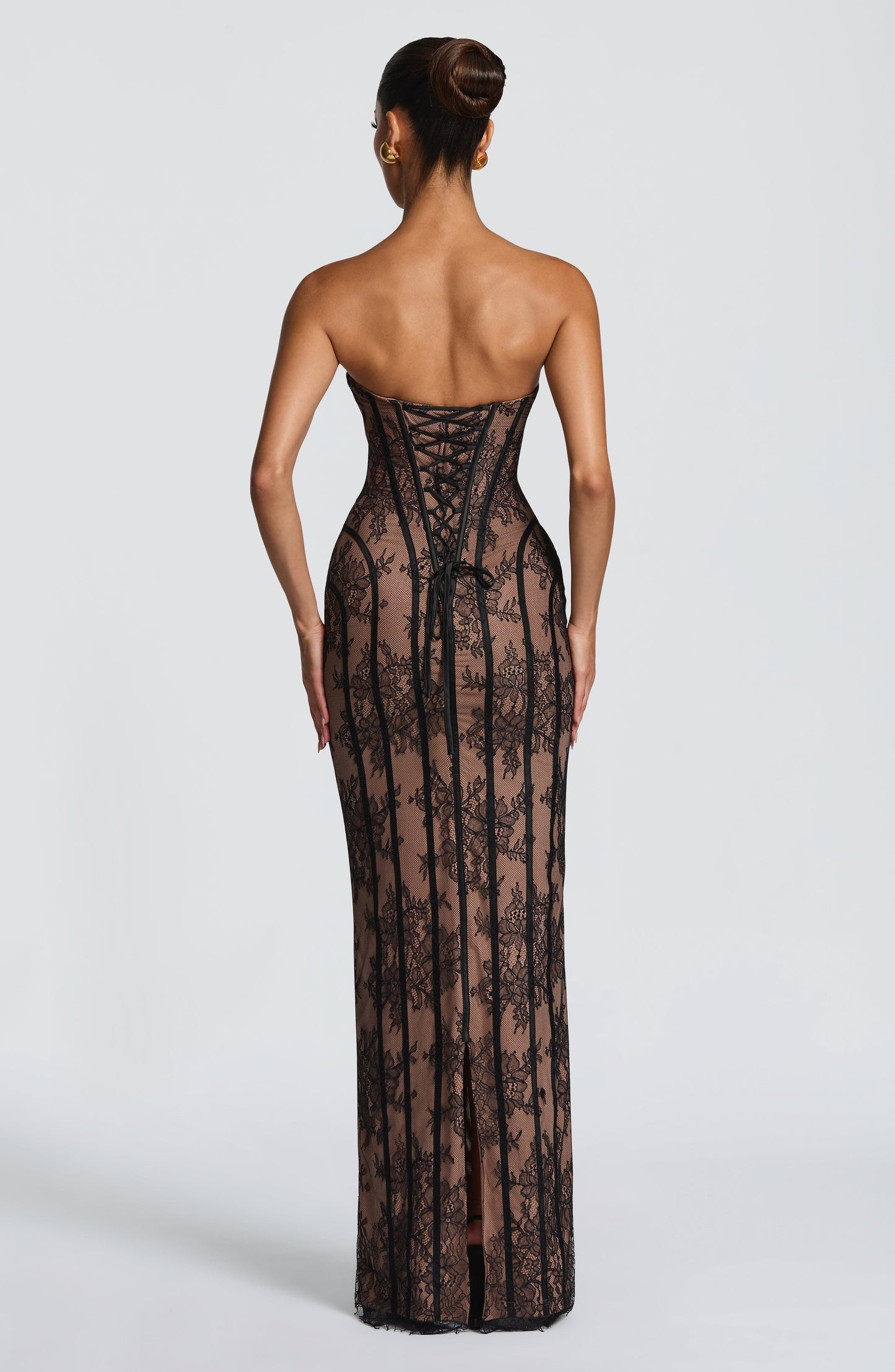 DALIA - Valentine Maxi Dress - Black