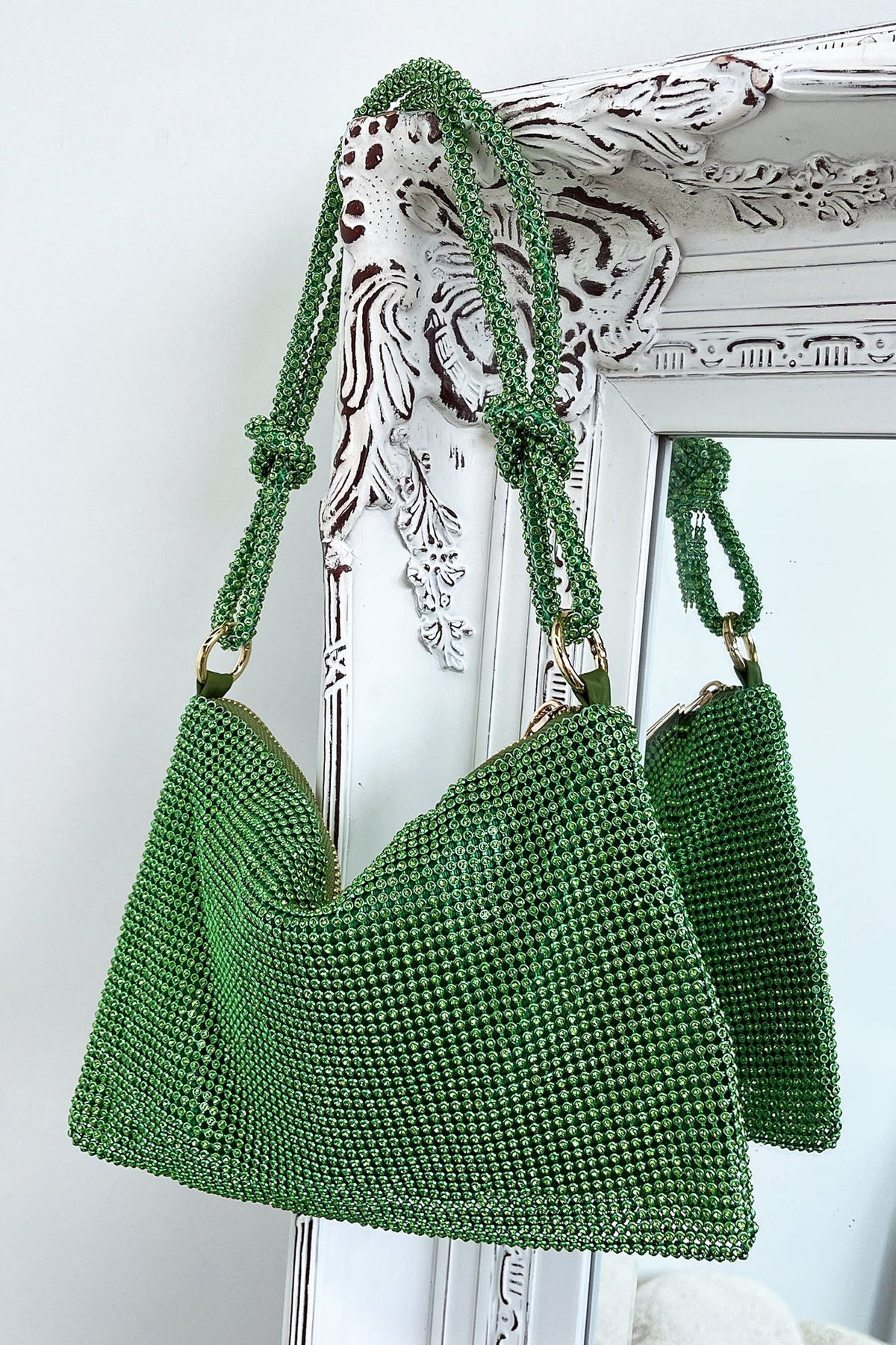DALIA - Diamond Bag - Green