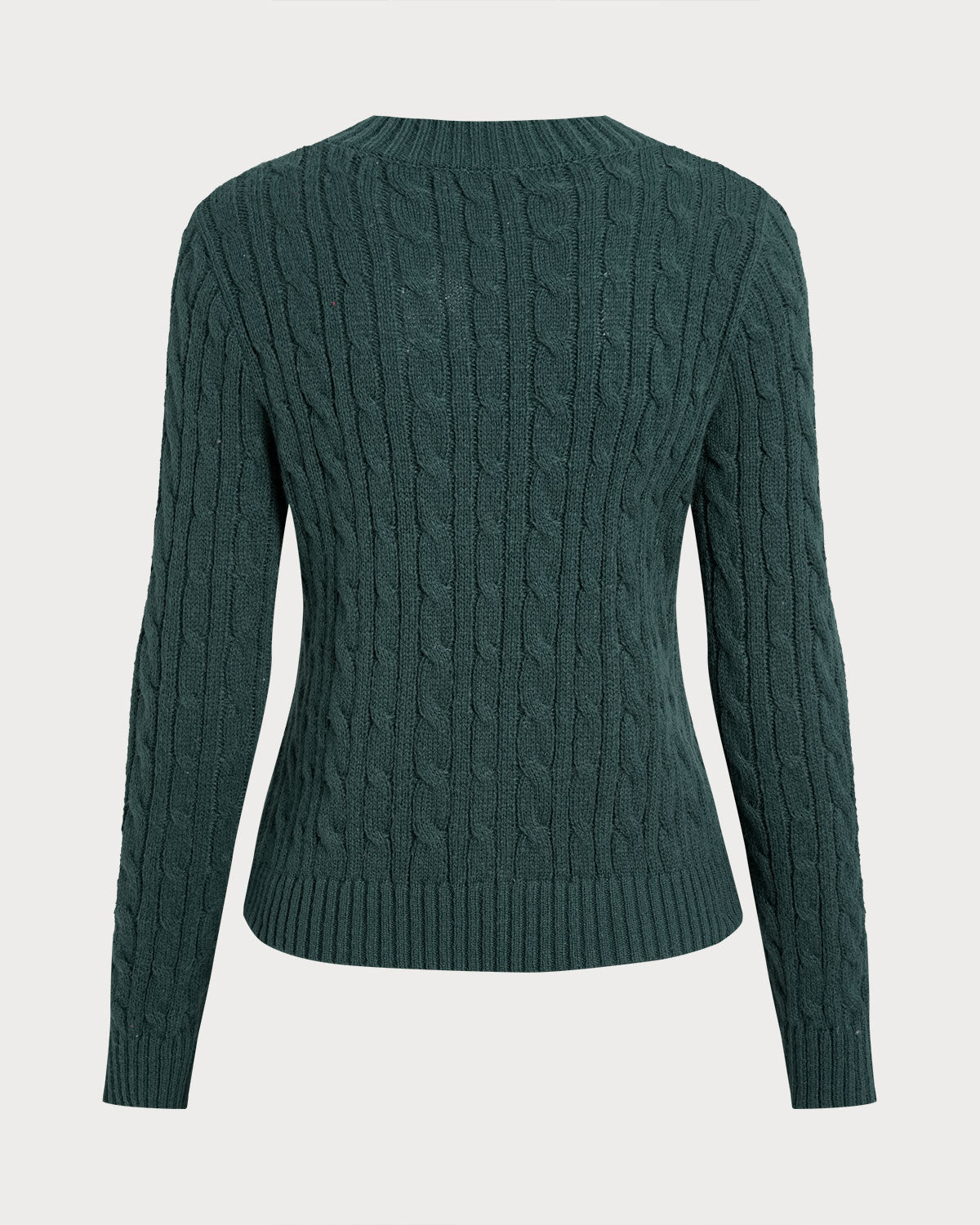 DALIA - Green Single Breasted Daily Knit Cardigan